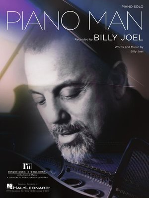 cover image of Piano Man Piano Solo Sheet